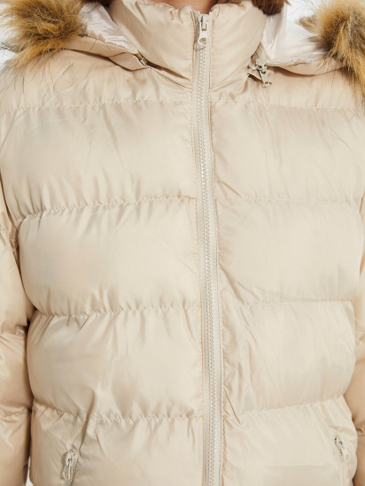 Зимняя куртка Trendyol модель TWOAW22MO0275/Bej — фото 3 - INTERTOP