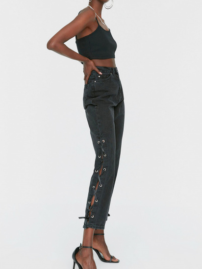 Расклешенные джинсы Trendyol модель TWOSS22JE0168/Siyah — фото - INTERTOP