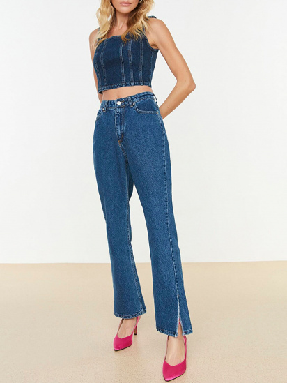 Расклешенные джинсы Trendyol модель TWOSS22JE0325/Mavi — фото - INTERTOP