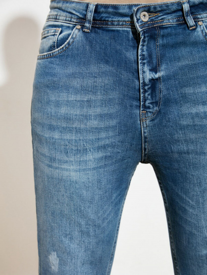 Зауженные джинсы Trendyol модель TMNSS21JE0054/Mavi — фото 4 - INTERTOP