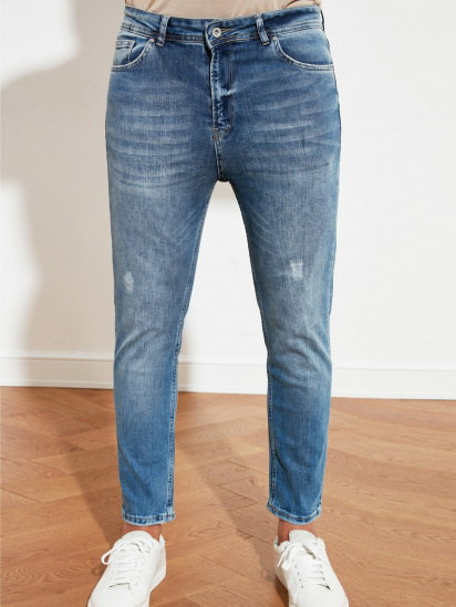 Зауженные джинсы Trendyol модель TMNSS21JE0054/Mavi — фото - INTERTOP
