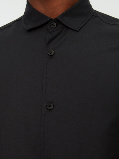 Рубашка с длинным рукавом Trendyol модель TMNSS22GO0050/Siyah — фото - INTERTOP