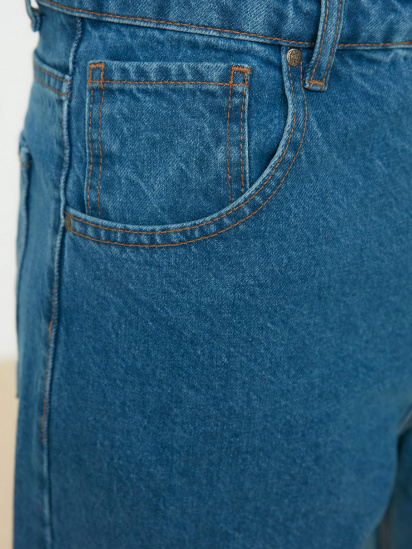 Прямые джинсы Trendyol модель TMNSS22JE0356/Lacivert — фото - INTERTOP
