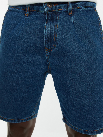 Шорты джинсовые Trendyol модель TMNSS21SR0493/Lacivert — фото 3 - INTERTOP