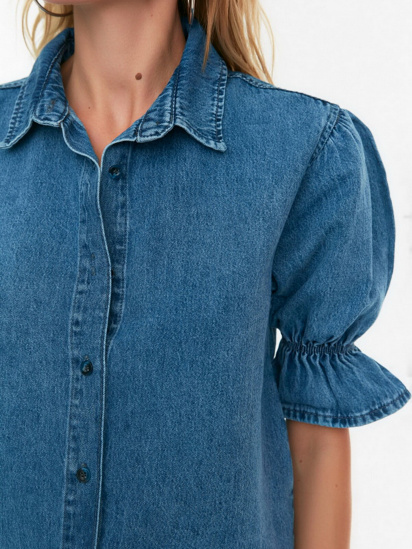 Блуза Trendyol модель TWOSS22GO0683/Mavi — фото 3 - INTERTOP
