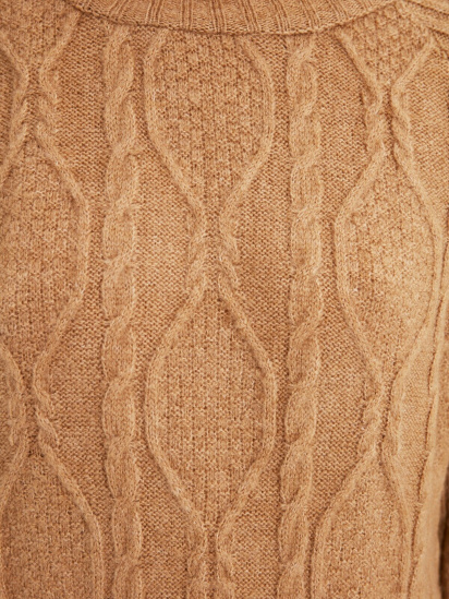 Сукня міні Trendyol модель TWOAW22EL0029/Camel — фото 4 - INTERTOP