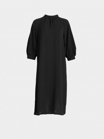 Платье миди Trendyol модель TWOAW22EL0108/Siyah — фото 4 - INTERTOP