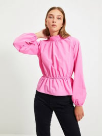 Рожевий - Блуза Trendyol