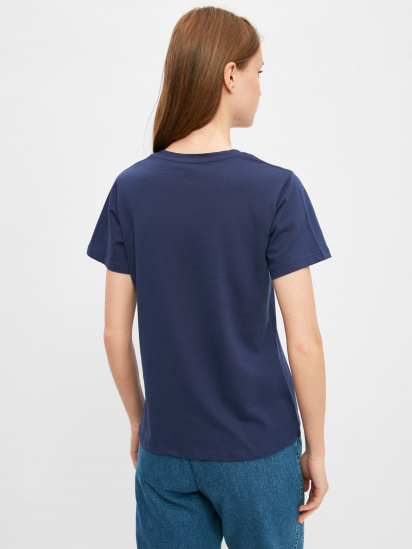 Набір футболок Trendyol модель TWOSS20TS0141/Lacivert-Lila — фото 4 - INTERTOP