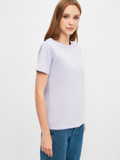 Набір футболок Trendyol модель TWOSS20TS0141/Lacivert-Lila — фото 6 - INTERTOP