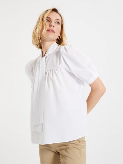 Блуза Trendyol модель TWOAW22BZ0167/Beyaz — фото - INTERTOP