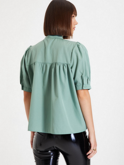 Блуза Trendyol модель TWOAW22BZ0167/Mint — фото 4 - INTERTOP