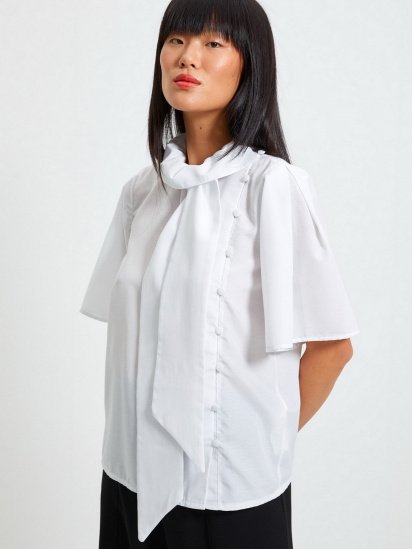 Блуза Trendyol модель TWOAW22BZ0169/Beyaz — фото 3 - INTERTOP