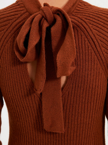 Сукня міні Trendyol модель TWOAW22EL0017/Kiremit — фото - INTERTOP