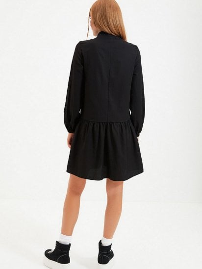 Сукня міні Trendyol модель TWOAW22EL0180/Siyah — фото - INTERTOP