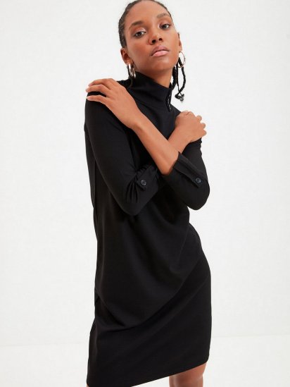 Сукня міні Trendyol модель TWOAW22EL0438/Siyah — фото 5 - INTERTOP