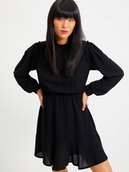 Сукня міні Trendyol модель TWOAW22EL0504/Siyah — фото 3 - INTERTOP