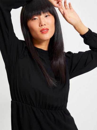 Платье мини Trendyol модель TWOAW22EL0504/Siyah — фото 5 - INTERTOP