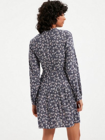 Платье мини Trendyol модель TWOAW22EL0591/Lacivert — фото - INTERTOP