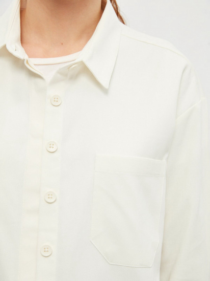 Рубашка Trendyol модель TCTSS21TN0416/Beyaz — фото 4 - INTERTOP