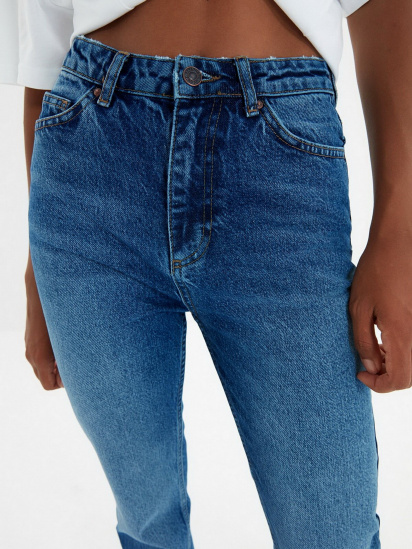 Зауженные джинсы Trendyol Bootcut модель TWOAW22JE0138/Koyu Mavi — фото 5 - INTERTOP