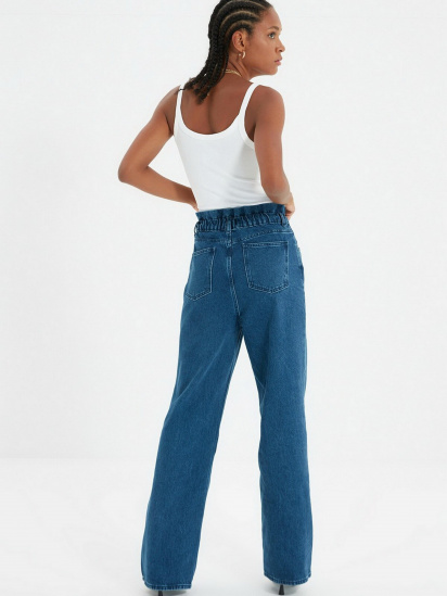Широкі джинси Trendyol Wide Leg модель TWOAW22JE0184/Mavi — фото - INTERTOP