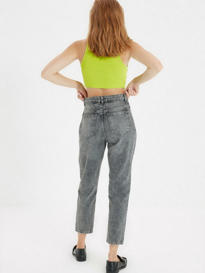 Широкие джинсы Trendyol Mom модель TWOAW22JE0186/Antrasit — фото - INTERTOP