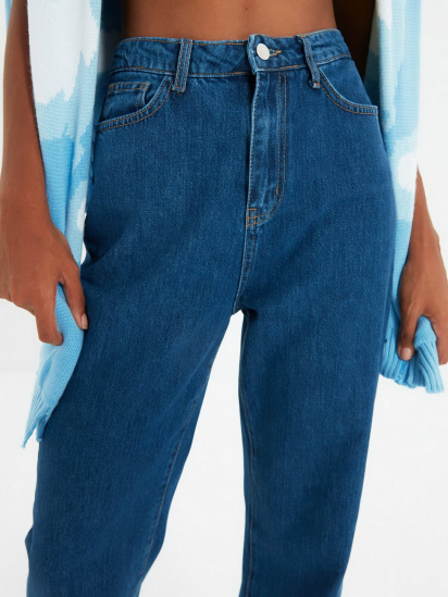 Широкие джинсы Trendyol Wide Leg модель TWOAW22JE0263/Mavi — фото 5 - INTERTOP