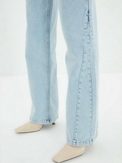 Широкие джинсы Trendyol Wide Leg модель TWOAW22JE0451/Mavi — фото 5 - INTERTOP