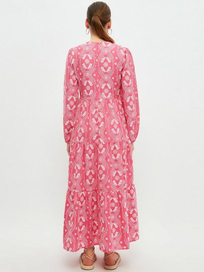 Платье макси Trendyol модель TCTSS21EL3661/Fusya — фото - INTERTOP