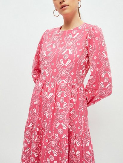 Платье макси Trendyol модель TCTSS21EL3661/Fusya — фото 3 - INTERTOP
