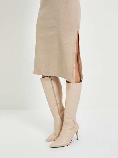 Сукня міді Trendyol модель TWOAW21EL0135/Vizon — фото 3 - INTERTOP
