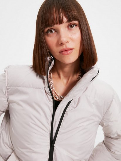 Демісезонна куртка Trendyol модель TWOAW22MO0108/Vizon — фото 4 - INTERTOP