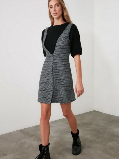Платье мини Trendyol модель TWOAW20EL2099/Cok Renkli — фото 3 - INTERTOP