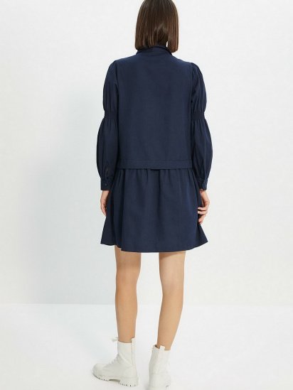 Платье мини Trendyol модель TWOAW22EL0497/Lacivert — фото - INTERTOP