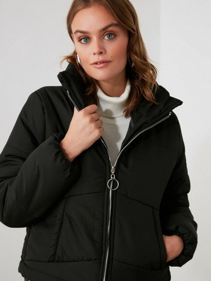 Зимняя куртка Trendyol модель TWOSS20MO0015/Siyah — фото - INTERTOP