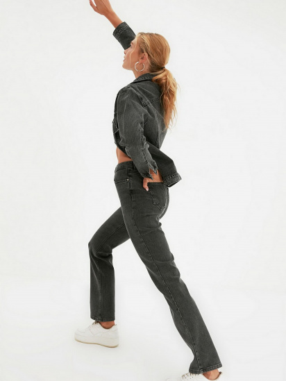 Зауженные джинсы Trendyol Slim модель TWOAW22JE0840/Antrasit — фото 3 - INTERTOP