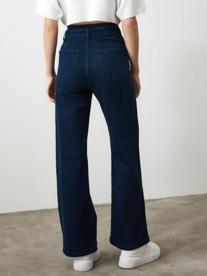 Расклешенные джинсы Trendyol Wide Leg модель TWOSS20JE0015/Lacivert — фото - INTERTOP