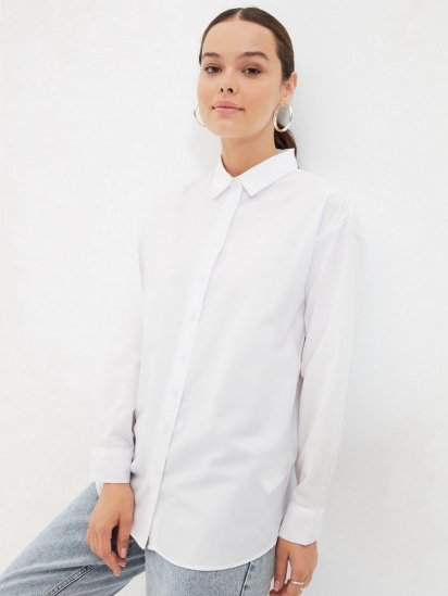 Блуза Trendyol модель TCTAW22UK0083/Beyaz — фото 5 - INTERTOP