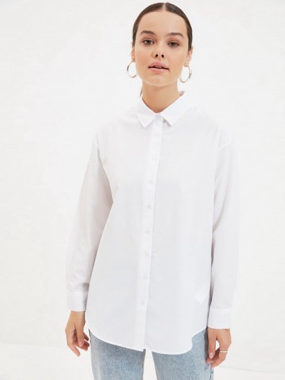 Блуза Trendyol модель TCTAW22UK0083/Beyaz — фото - INTERTOP