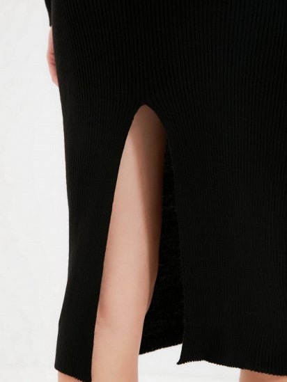 Сукня міді Trendyol модель TWOAW22EL0614/Siyah — фото 4 - INTERTOP