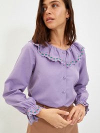 Бузковий - Блуза Trendyol