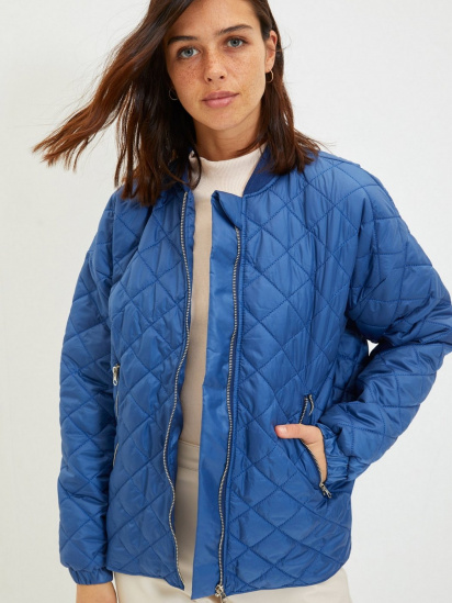 Демисезонная куртка Trendyol модель TWOAW22MO0205/Lacivert — фото 3 - INTERTOP