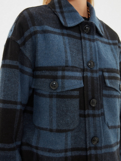 Куртка-сорочка Trendyol модель TWOAW22MO0355/Lacivert — фото 4 - INTERTOP