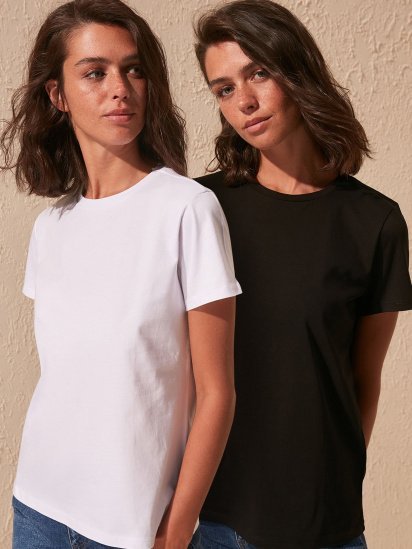 Набор футболок Trendyol модель TWOSS20TS0141/Cok Renkli — фото 3 - INTERTOP