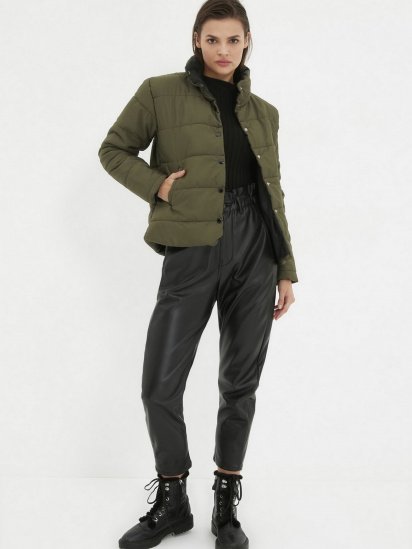 Демісезонна куртка Trendyol модель TWOAW22MO0575/Haki — фото 4 - INTERTOP