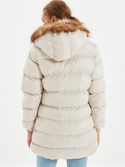 Зимняя куртка Trendyol модель TWOAW22MO0574/Bej — фото - INTERTOP