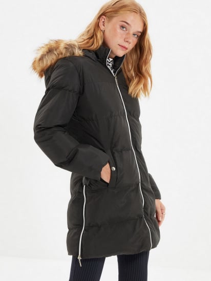 Зимова куртка Trendyol модель TWOAW22MO0313/Siyah — фото 5 - INTERTOP