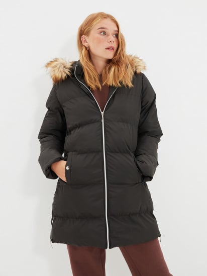 Зимова куртка Trendyol модель TWOAW22MO0313/Siyah — фото - INTERTOP