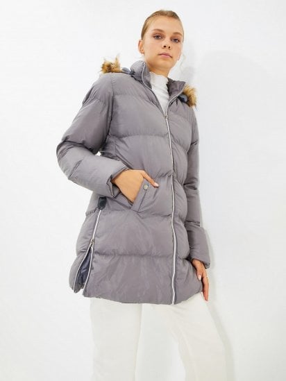 Зимова куртка Trendyol модель TWOAW22MO0313/Gri — фото 4 - INTERTOP